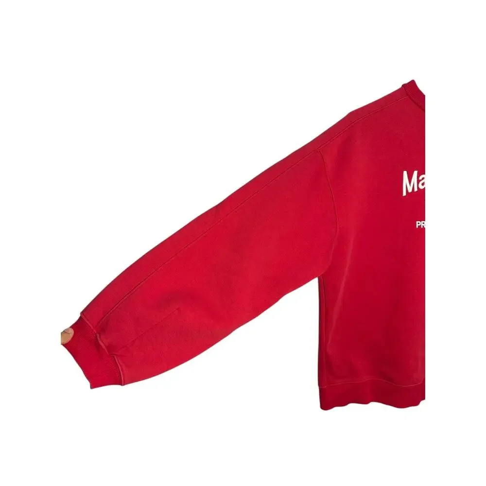 MasonPrince M.P. Studios Crewneck Sweater‎ Luxury Hoodie Sweatshirt Logo Size 1